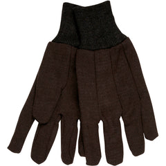 Large Brown Jersey Clute Knit Wrist