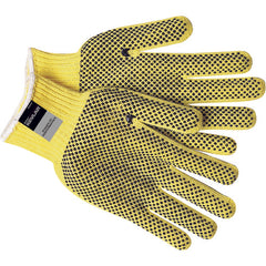 MCR Safety Cut Pro Glove - 7 Gauge Kevlar - Regular Weight - PVC Dots on 2 Sides - Size Small - All Tool & Supply