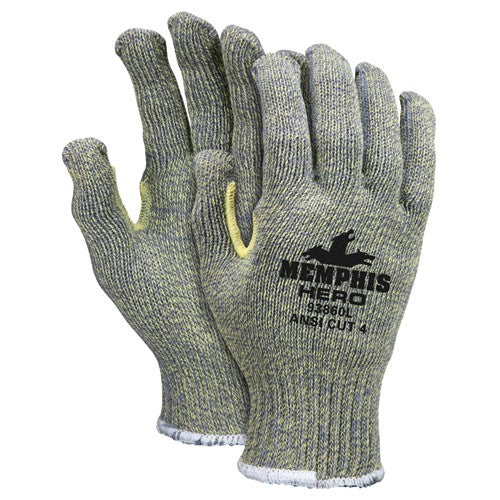 MCR Safety Cut Pro Gloves - 7 Gauge - Hero Technology - Uncoated Fiber - Size X-Large - All Tool & Supply