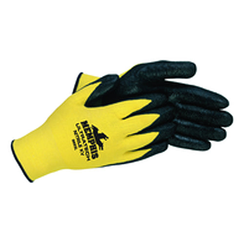 Nitrile KV Gloves - Black Nitrile Dip Palm/Fingers - Size X-Large - All Tool & Supply