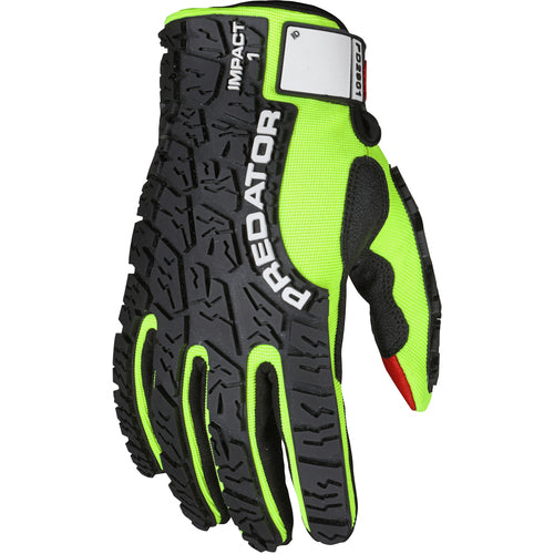 Predator Multi-Task HV Lime Red PVC Palm