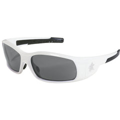 Safety Glasses - White Frame-Gray Lens - SR1 Style - All Tool & Supply