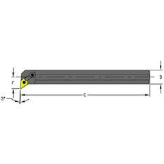 S20T MDUNR3 Steel Boring Bar - All Tool & Supply