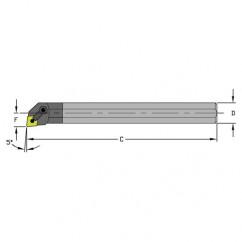 E24U MCLNR4 Solid Carbide Boring Bar w/Coolant - All Tool & Supply