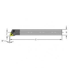 A16S MWLNR3 Steel Boring Bar w/Coolant - All Tool & Supply