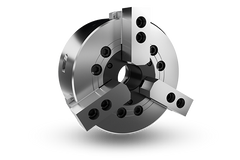 Auto Strong NL-A Series 3-jaw long stroke through-hole power chuck (adapter included) - Part # NL-06A5 - Exact Industrial Supply