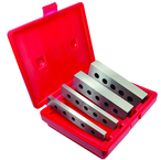 #CP31612 - 4 Piece Set - 3/16 & 1/2'' Thickness - 1/4'' Increments - 1 to 1-3/4'' - Parallel Set - All Tool & Supply