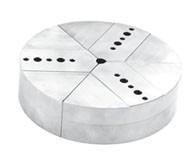 Round Chuck Jaws - Northfield Type Chucks - Chuck Size 7" inches - Part #  RNF-7400S - All Tool & Supply