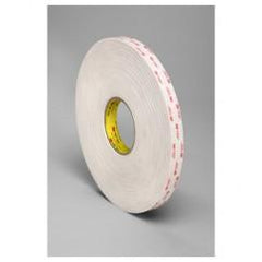 3/4X36 YDS 4952 WHITE 3M VHB TAPE - All Tool & Supply