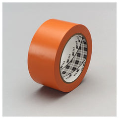 3M General Purpose Vinyl Tape 764 Orange 1″ × 36 yd 5 mil Individually Wrapped Conveniently Packaged - All Tool & Supply