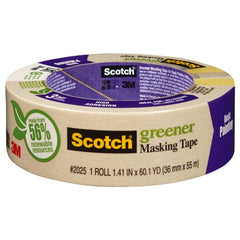 ‎Scotch Greener Masking Tape for Basic Painting 2025-36C 1.41″ × 60.1 yd (36 mm × 55 m) - All Tool & Supply