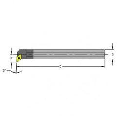 E12Q SDUPR3 Solid Carbide Boring Bar w/Coolant - All Tool & Supply