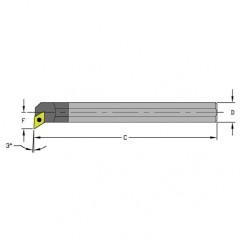 C08R-SDUCL2 1/2" SH; 8" OAL - Indexable Boring Bar - All Tool & Supply