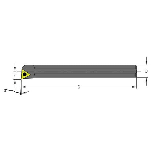 S05G STUCR1.2 Steel Boring Bar - All Tool & Supply