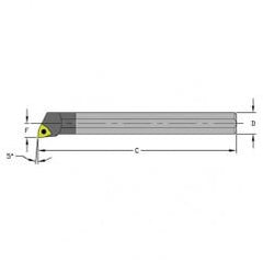 E12Q SWLCL3 Solid Carbide Boring Bar w/Coolant - All Tool & Supply