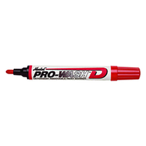 Pro Wash Marker D - Model 97012 - Red - All Tool & Supply