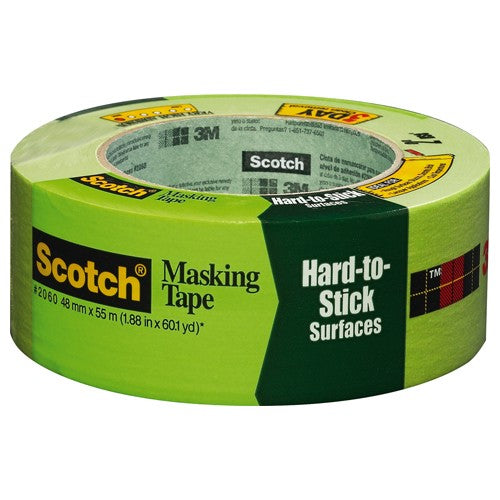 ‎Scotch Rough Surface Painter's Tape 2060-48MP 1.88″ × 60 yd (48mm × 55 m) - All Tool & Supply