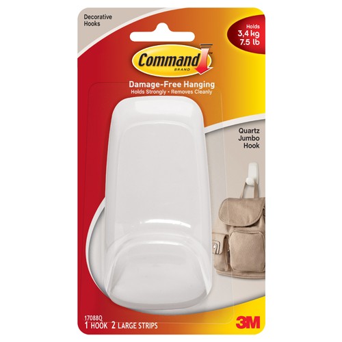 Command Quartz Jumbo Hook 17088Q-ES - Exact Industrial Supply