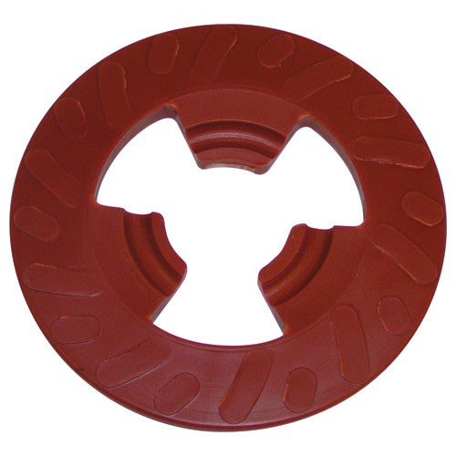 3M Disc Pad Face Plate Ribbed 28656 4″ Extra Hard Red - All Tool & Supply