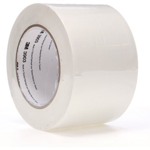 3M Vinyl Duct Tape 3903 White 3″ × 50 yd 6.5 mil 18 Roll/Case Individually Wrapped Conveniently Packaged - All Tool & Supply