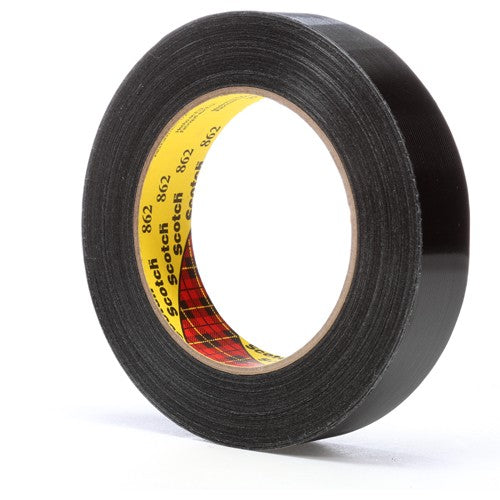 24 mm × 55 m Scotch Reinforced Strapping Tp Black Alt Mfg # 72059 - All Tool & Supply