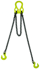 Double Chain Sling - #30002; 7/32" x 10' - All Tool & Supply