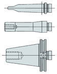 1/2 Dia. x 7/8-20 Thread Tapping Attachment Shank - All Tool & Supply