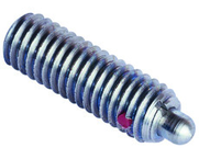 End Force Spring Plunger - 6.7 lbs Initial End Force, 37.3 lbs Final End Force (3/4-10 Thread) - All Tool & Supply