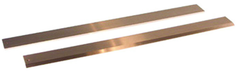 #SE36SSBHD - 36" Long x 2-1/16" Wide x 17/64" Thick - Stainless Steel Straight Edge With Bevel; No Graduations - All Tool & Supply