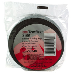 3M Temflex Rubber Splicing Tape 2155 3/4″ × 22 ft Black - All Tool & Supply