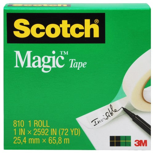 Scotch Magic Tape 810 1″ × 1296″ Boxed - All Tool & Supply