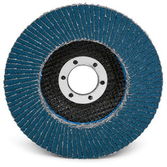 ‎4 in × 3/8-243/8-24 566A Abrasive Flap Disc T29 40 Alt Mfg # 55394 - All Tool & Supply