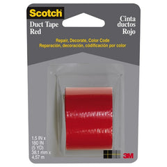 3M Red Duct Tape 1005-RED-CD 1.5″ × 5 yd 12/cs - All Tool & Supply