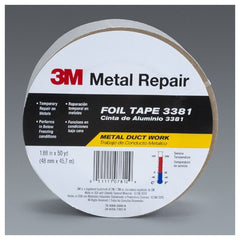 3M Aluminum Foil Tape 3381 Silver 1.88″ × 50 yd 2.8 mil - All Tool & Supply