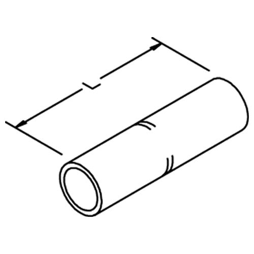 3M Scotchlok Copper Standard Barrel Connector 10003 up to 35 kV 2 AWG Brown - All Tool & Supply