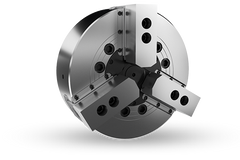 Auto Strong VRA Series Non through-hole power chuck for vertical lathe (adapter included) - Part # VIT-224RA11 - Exact Industrial Supply