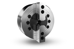 Auto Strong VIT Series 2-jaw and 4-jaw wedge type non through-hole power chuck (adapter excluded) - Part # VIT-218 - Exact Industrial Supply