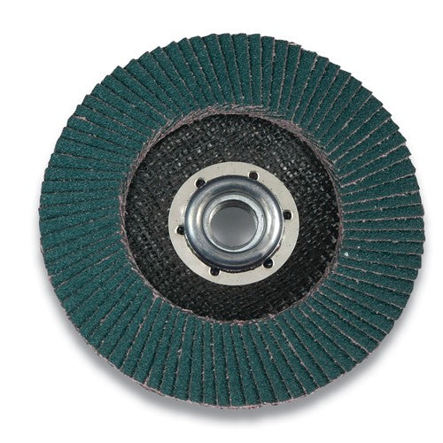 ‎7 in × 5/8-115/8-11 INT 546D Abrasive Flap Disc T27 40 Alt Mfg # 28648 - All Tool & Supply