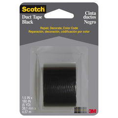 3M Black Duct Tape 1005-BLK-CD 1.5″ × 5 yd (38.1mm × 4.57m) - All Tool & Supply