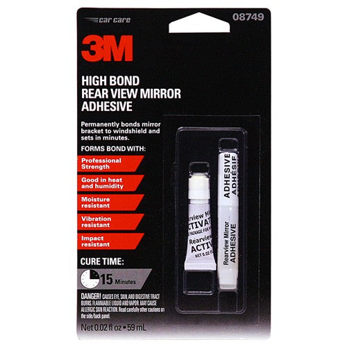 3M High Bond Rearview Mirror Adhesive 08749 0.02 fl oz - All Tool & Supply