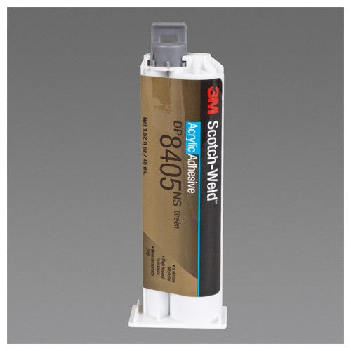 3M Scotch-Weld Acrylic Adhesive DP8405NS Green 45 mL Duo-Pak - All Tool & Supply