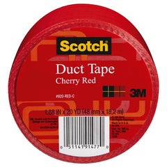 Scotch Duct Tape 920-RED-C 1.88″ × 20 yd (48 mm × 18 2 m) Red - All Tool & Supply