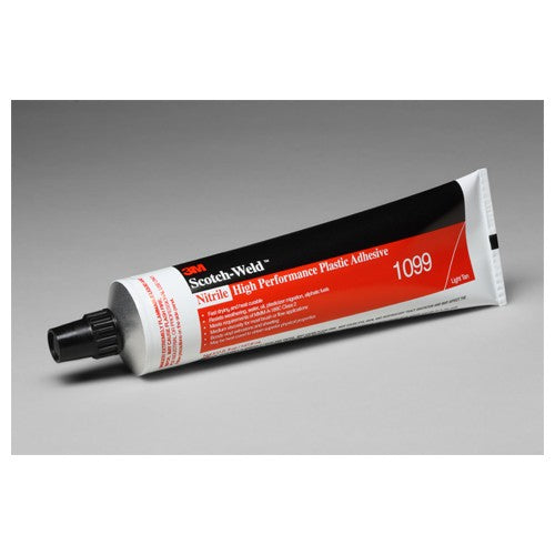 3M Nitrile High Performance Plastic Adhesive 1099 Tan 5 Oz Tube - All Tool & Supply